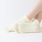 Women Yoga Socks Comfy Breathable Dispensed Non-slip Toe Socks - #05