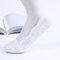 Women Summer Sweet Breathable Lace Antiskid Silicone Invisible Boat Socks Incense Shallow Socks - White