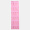 24 сетки из нетканого материала для спальни подвес для хранения Сумка многослойное хранение Сумка дверной подвес Сумка - Розовый