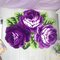 Ковер-роза Спальня Гостиная Коврики Коридор Крыльцо Цветок Плюшевый коврик для дома Домашний коврик - пурпурный