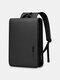 Oxford Splashproof Soild Multi-pockets 14 Inch Laptop Business Backpack - Black