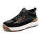 Men Classic Breathable Lace Up Sneakers Sport Casual Shoes - Black