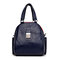 Women Elegant Handbag Shopping Outdoor Shoulder Bag Satchel - Blue