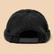 Men's Women's Wool Skull Caps Multi-color Hats Brimless Hat Warm Skull Caps  - Black