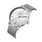 CURREN Luxury Mens Watch Fashion Casual Ultra Thin Waterproof Stainless Steel Silver Watch for Men - #05
