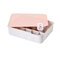 Famiglia con portaoggetti per biancheria intima con logo Scatola con portaoggetti per reggiseno e intimo - Pink-15Plaid