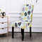 European Universal Seat Stuhlbezug Eleganter Spandex Elastic Stretch Stuhlbezug Dining Room Home - #6