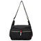 Women Designer Net Oxford Crossbody Bag Shoulder Bag  - Black