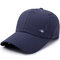Unisex Summer Breathable Adjustable Mesh Hat Quick Dry Cap Outdoor Sports Baseball Hat - Dark Gray