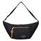 Men And Women Leisure Crossbody Bag Multi-function Fanny Bag Hobos Bag - Black
