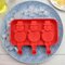 Silicone DIY Ice Cream Mold Popsicle Mold Ice Cream Tray Ice Pops Mold With Dustproof Cover - #11