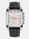6 Colors Stainless Steel Men Casual Business Watch Decorative Calendar Luminous Pointer Quartz Watches - Silver 1