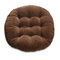 55 * 55 Thicken Solid Color Corduroy Square Round Seat Cushion Tatami Meditation Pouf Soft Seat Pad - #16