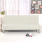 Soft Stretchy Fitted Removable Full Cover Without Armrest Folding Sofa Bed Universal Cover Sofa Cushion - Beige