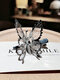 Nostalgic Trendy Elegant 90s Early 2000s Childhood Moving Butterfly Shape Hairpin Bangs Seaside Clip Alloy Hair Accessories - #01