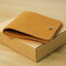 Vintage Genuine Leather Simple Mini Wallet Card Holder - Brown