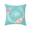 Easter Pillowcase Rabbit Egg Print Cushion Cover - 7