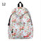 Women Casual Polyester Backpack Starry Sky Travel School Bag - 12