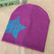 Baby Toddler Kid Cute Star Print Hat Girls Boys Beanie Cap - Purple