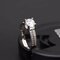 S925 Simple Silver Four Claws Zircon Crystal Ring - Silver