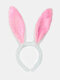 Easter Women Hair Accessories Cute Bunny Ears Headdress Children Headband - Pink