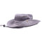 Mens Hunting Fisherman Hat Outdoor Military Wide Brim Caps Bucket Sun Hats - Grey
