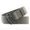 Mens Weave Canvas Web Elasticity Belt Outdoor Slider Buckle Durable Adjustable Ring Belt - Grey
