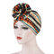 Women's Headscarf Hat Beanie Suit Flower Hooded Hat - #03