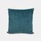 Nordic Solid Color Corduroy Wide And Narrow Striped Flannel Pillow Bedroom Sofa Car Cushion Cover - Blue