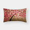 Fortune Tree  Painting Tree Life Tree Waist Pillow Linen Digital Printing Home - #11