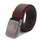3.8cm*125cm  Quick Dry Thicker Nylon Belts Spot Canvas Belts Metal Buckle Belts - Red