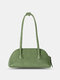 Simple Candy Color Multifunctional Handbag Bag - Green