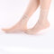 Women Nylon Light Spot Solid diaphanous Comfortable breathable Elastic Tube Socks  - White