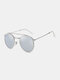 Unisex Metal Full Frame Double Beam High-definition Polarized UV Protection Sunglasses - #07
