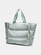 Nylon Casual Waterproof Multifunction Sport Handbag Dry And Wet Separation Travel Bag Lightweight Shoulder Bag Crossbody Bag - Green