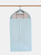 1 Pc Dust Cover For Clothes Storage Hanging Bag Wardrobe Suit Overcoats Washable Organizer Storage Bag - Blue