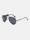 Men Retro Fashion Outdoor UV Protection Bluetooth Headset Sunglasses - #02