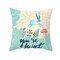 Easter Pillowcase Rabbit Egg Print Cushion Cover - 24