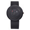 Fashion Unisex Quartz Wristwatch Silicone Strap Concise Second Disk Creative Watches for Women Men - #1