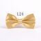 Men's Solid Color 24 Color Bow Tie Dress Tie Business Bow Tie Wedding Bow Tie - 24