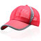 Men Women Summer Breathable Mesh Cap Outdoor Sports Shade Baseball Cap - Red