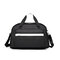 Casual Travel Waterproof Portable Storage Bag Luggage Bag Handbag Shoulder Bag - Black