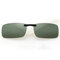 Mens Womens Driver Light Polarized Sunglasses Clip Myopia Glasses Sunglasses clip - Green