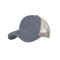 Men Adjustable Embroidery Mesh Cotton Hat Outdoor Sports Climbing Sunshade Baseball Cap - Gray