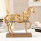 Horse Statue European Style Living Room Bedroom Wine Cabinet Ornaments Crafts - #2