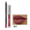 VERONNI Matte Lip Gloss Lipliner Pencils Set Moisturizer Makeup Liquid Lipstick Lips Liner Kits - 01