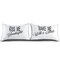 2PCS White Cotton Home Hotel Decor Standard Pillow Cases Bed Throw Cushion Cover - #5