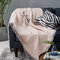 Modern Sofa Towel Couch Cover Anti-slip Fabric Winter Bedspread Knitted Thread Blanket - #2