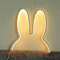 Ins Nordic Style Children Decoration Creative Led Lamp Rabbit Night Light - White