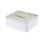 Multifunktionale Tissue-Aufbewahrungsbox Desktop-Fernbedienungs-Aufbewahrungsbox - Grün